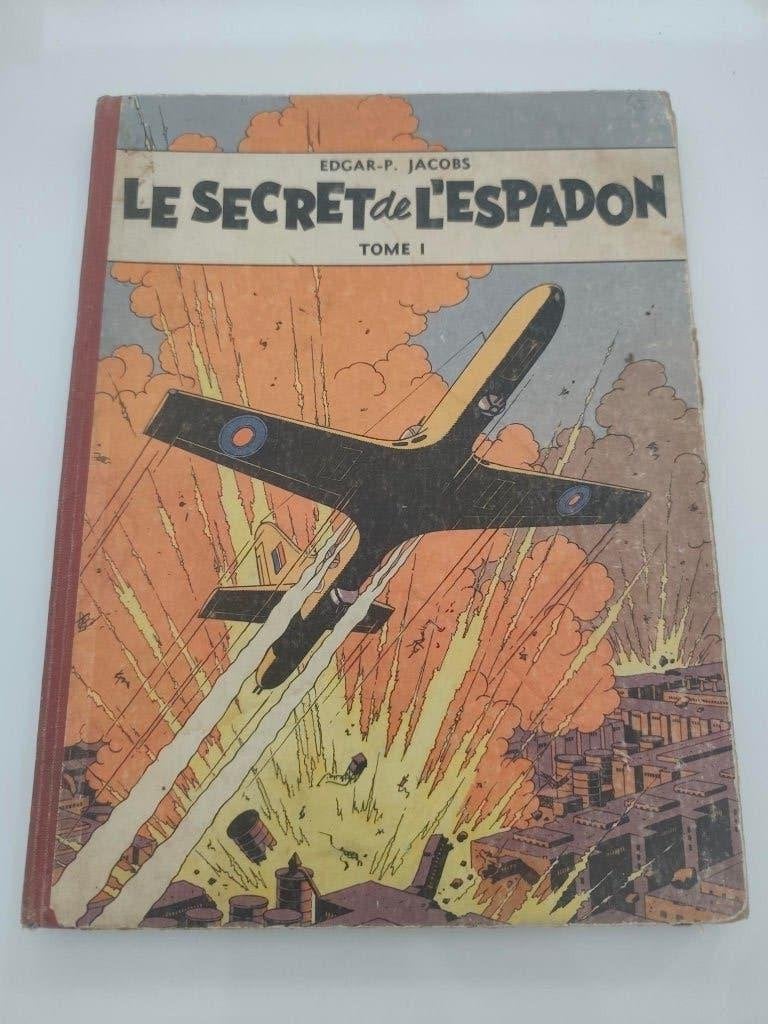 BLAKE & MORTIMER  LE SECRET DE L’ESPADON I, Envoi, Utilisé, Edgar P. Jacobs