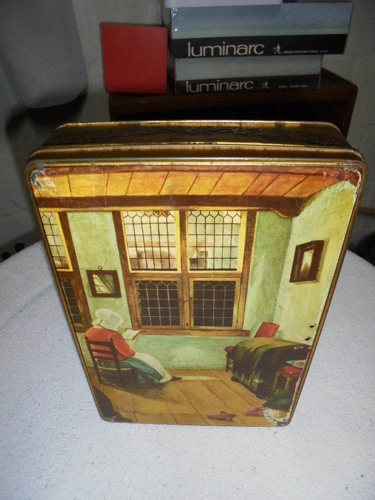 Vintage blik Jaques superchoclat, Verzamelen, Blikken, Ophalen of Verzenden, Gebruikt, Overige, Overige merken