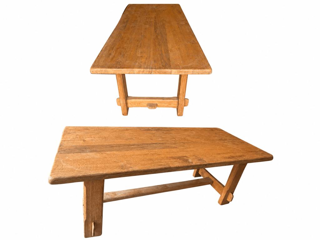 Table chene massif, Enlèvement, Comme neuf, Chêne