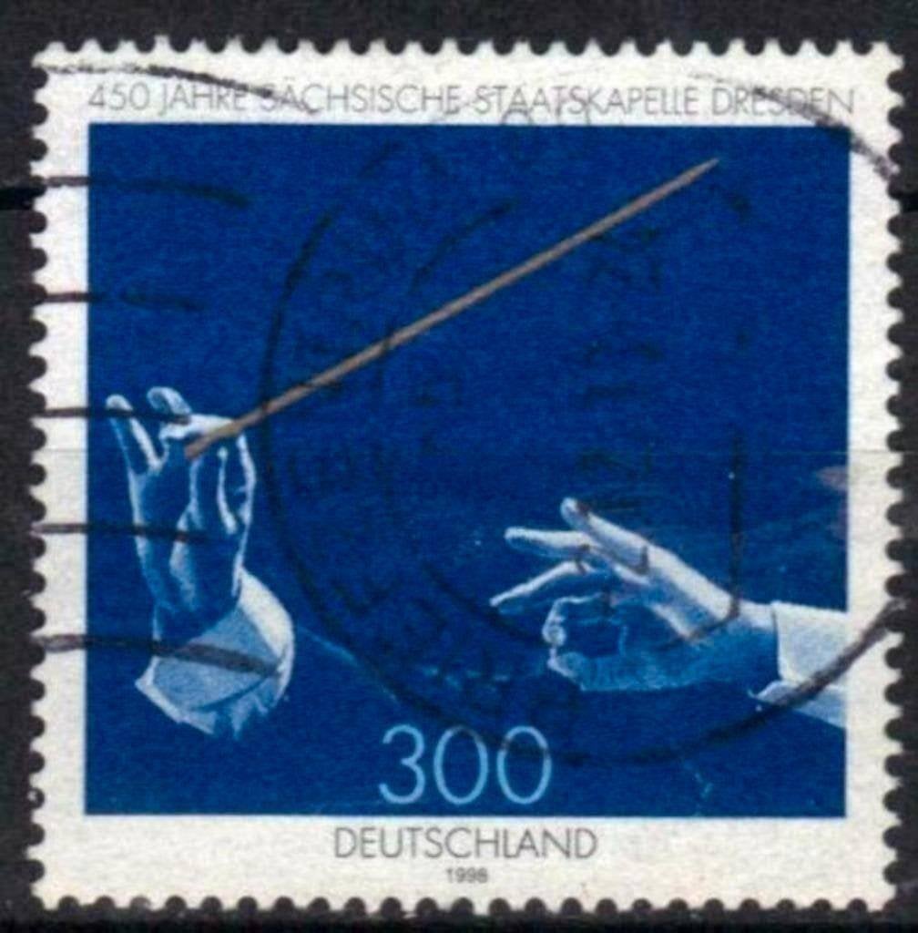 Allemagne 1998 - Yvert 1857 - Chapelle d'État saxonne (ST), Envoi, Affranchi