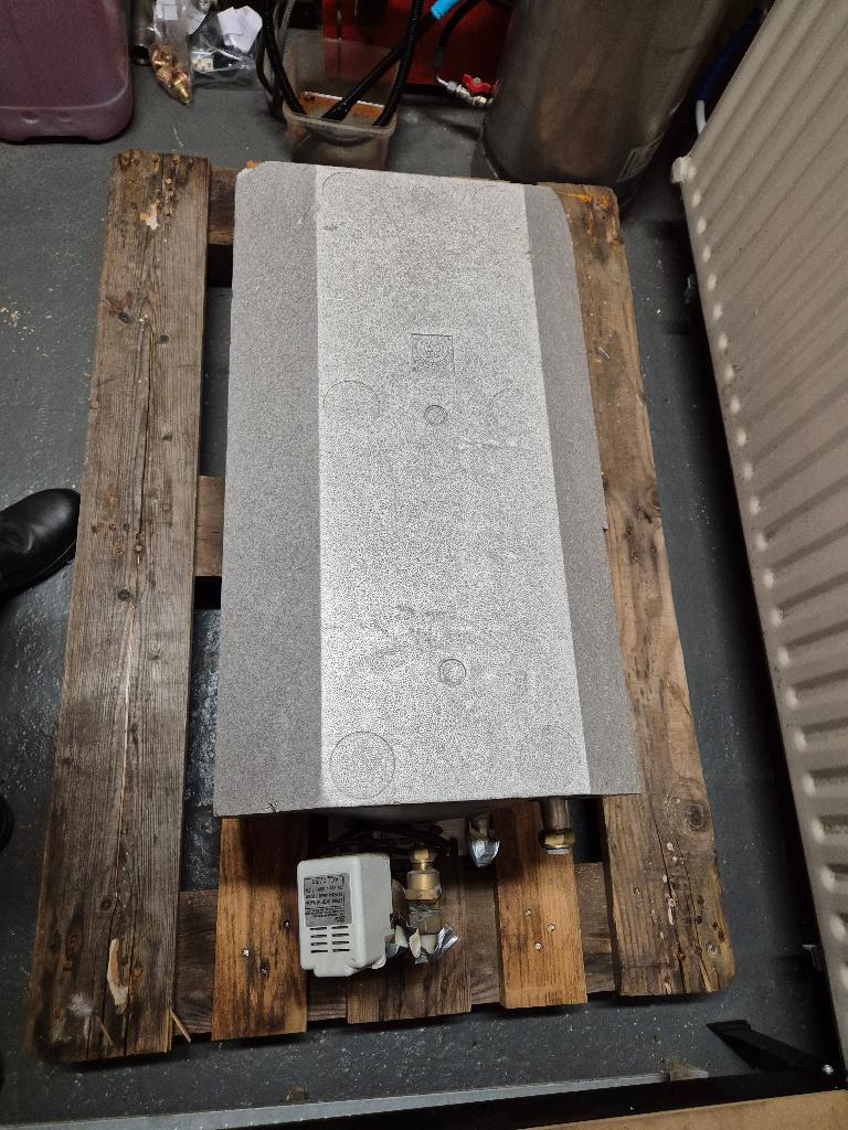 Inox boilervat 60 liter, Doe-het-zelf en Bouw, Ophalen, Gebruikt, Boiler