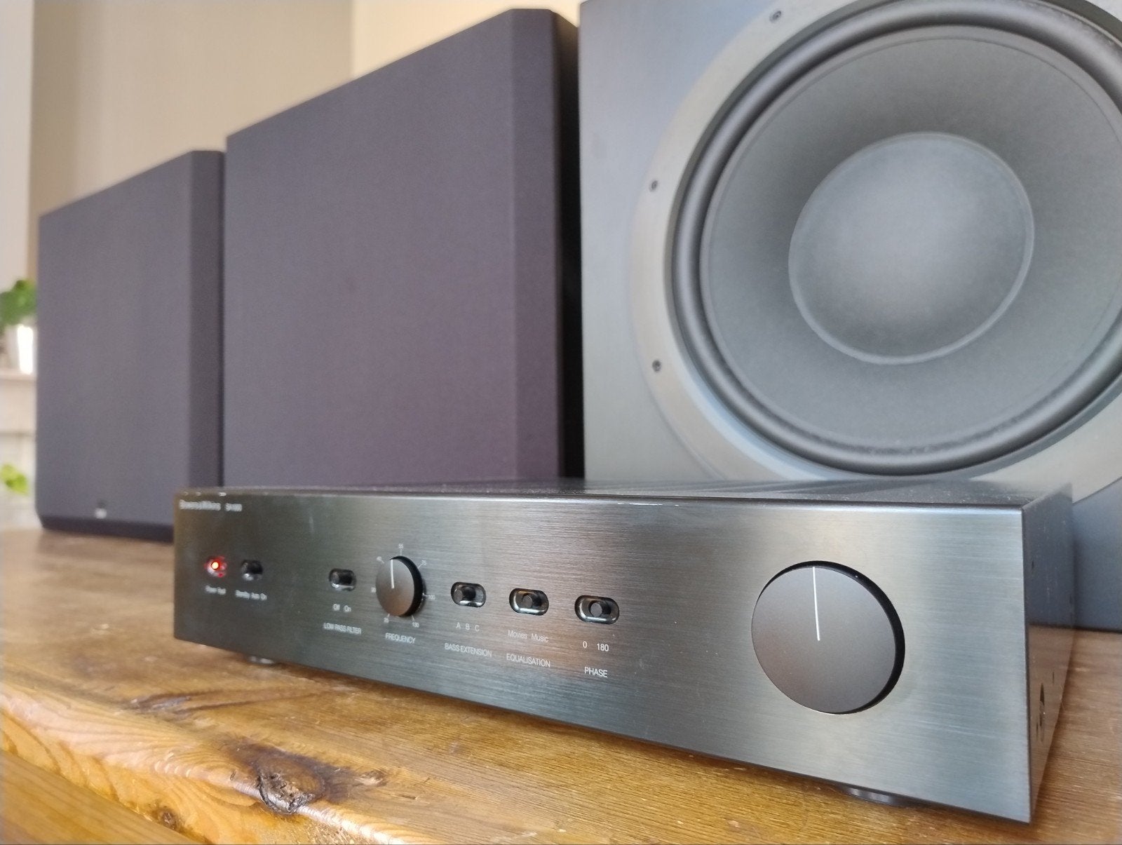 B&W - CT SW15 (3 subwoofers)  + SA1000 versterker, Ophalen