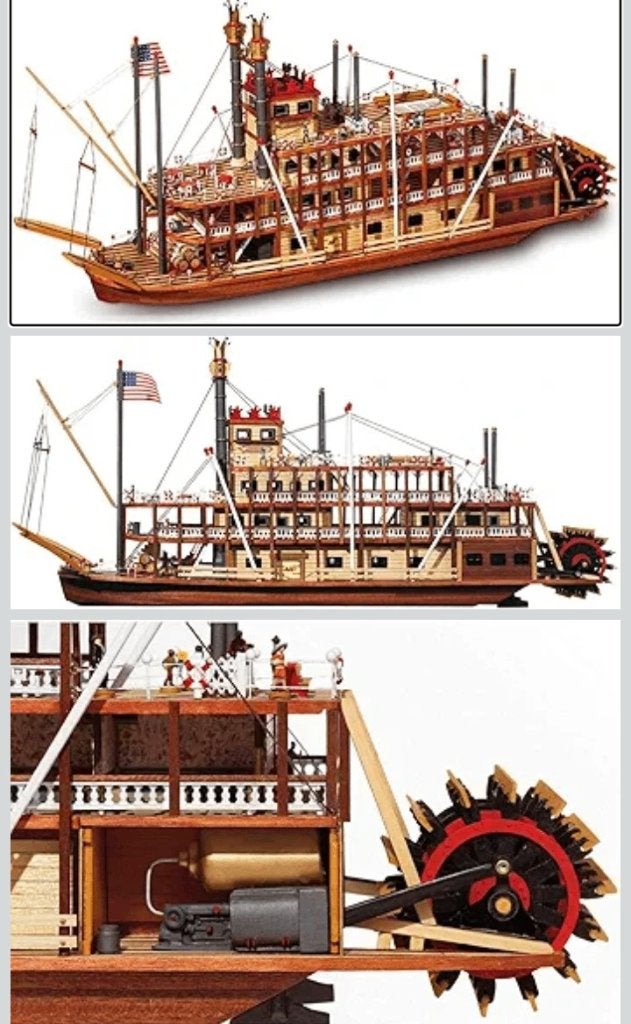 Maquette bateau bois Mississippi occre n 14003 neuf 170€, Hobby & Loisirs créatifs, Modélisme | Bateaux & Navires, Neuf, Enlèvement ou Envoi