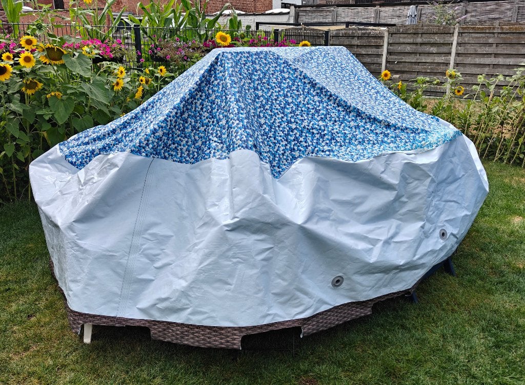 Bestway zwembad liner rond 366x100cm, Jardin & Terrasse, Piscines, 200 à 400 cm, Rond, Enlèvement, Utilisé
