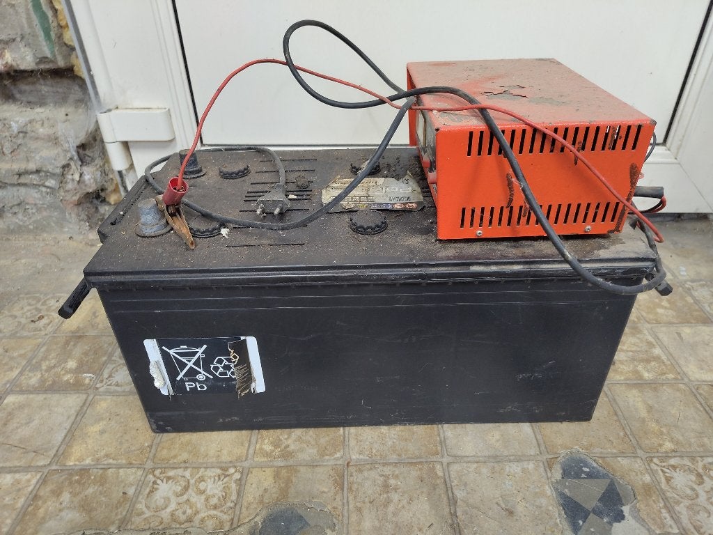 Tractorbatterij, Enlèvement, Utilisé, Batteries et Accessoires