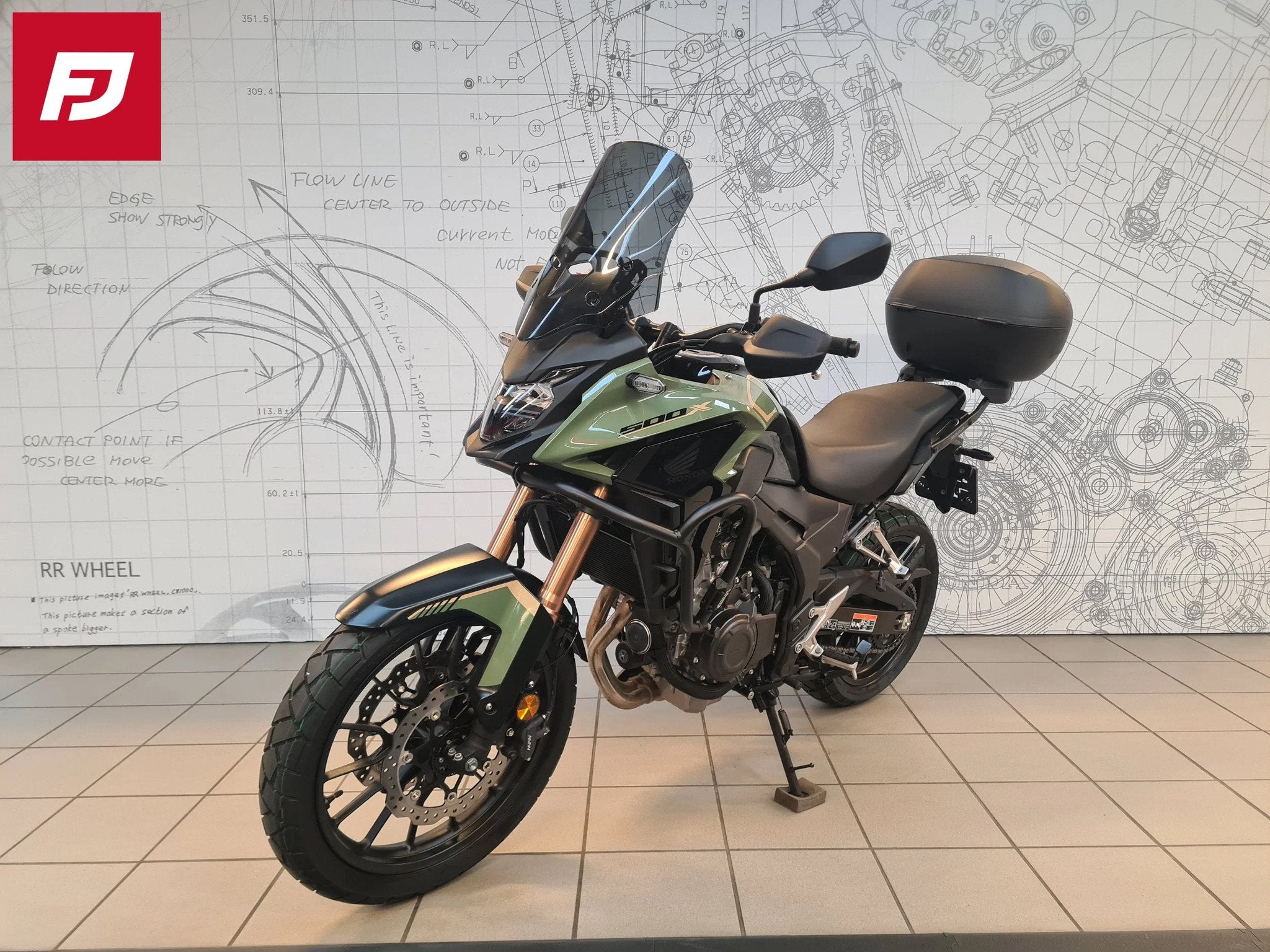 Honda CB500X (bj 2022), Bedrijf, Overig, 12 t/m 35 kW, 500 cc