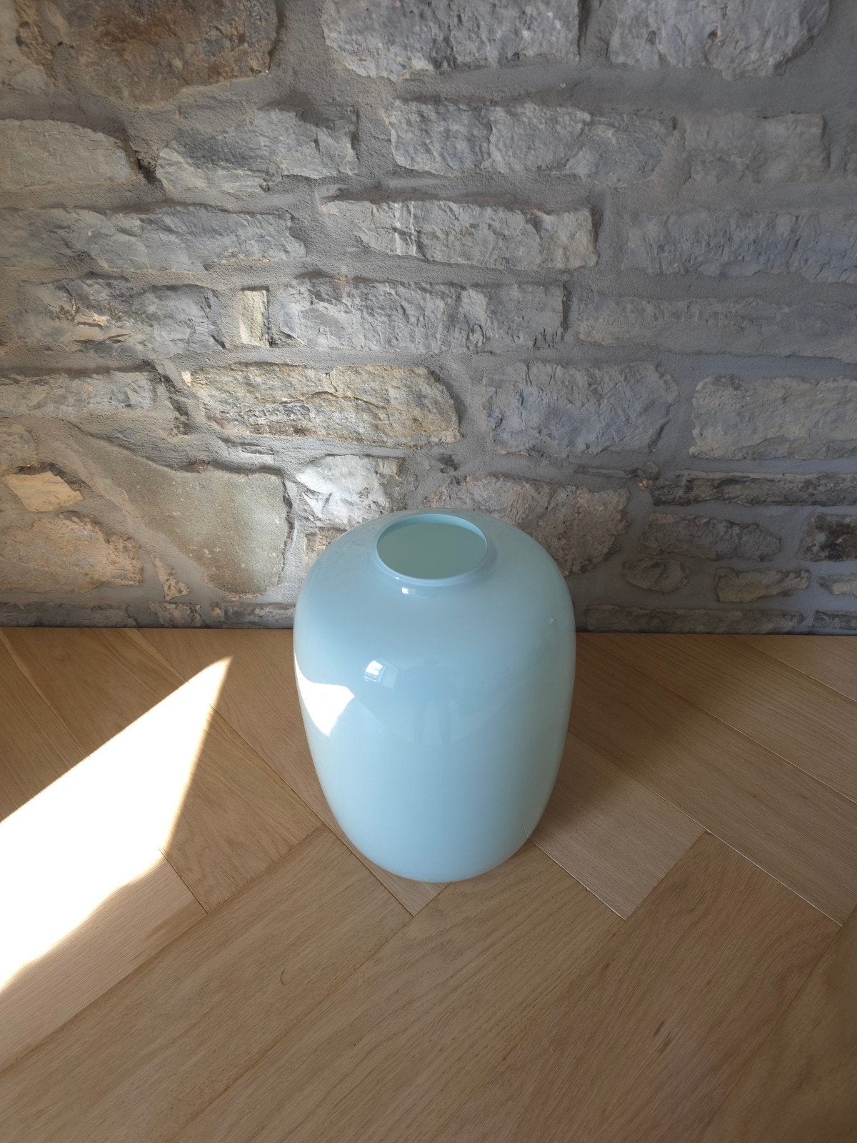 Vase en verre, Jardin & Terrasse, Neuf, Enlèvement ou Envoi, Rond, Intérieur