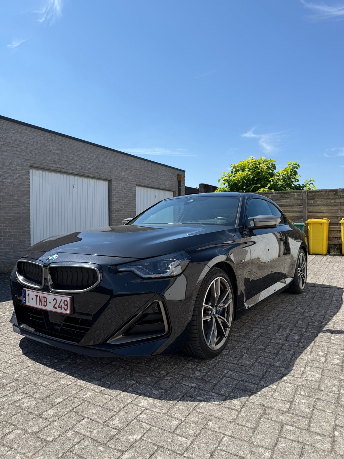 BMW M240i Coupé (2023) – volledig dealeronderhouden wagen, Autos, Euro 6, Noir, 2 portes, Automatique