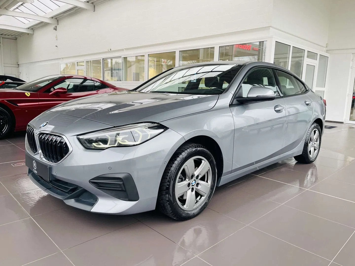 BMW 2 Serie 216 dA GC * GARANTIE + LED + GPS + CUIR *, Autos, Argent ou Gris, Entreprise, 99 g/km, Automatique