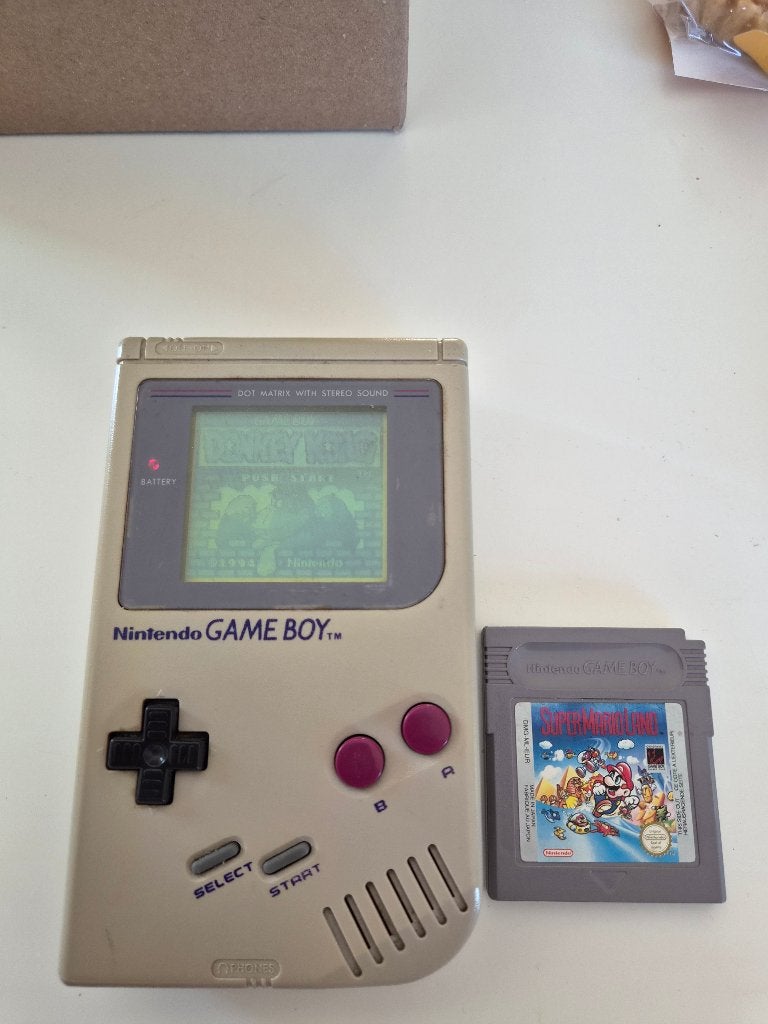 Nintendo Game Boy Classic + Super Mario Land & Donkey Kong, Ophalen, Gebruikt