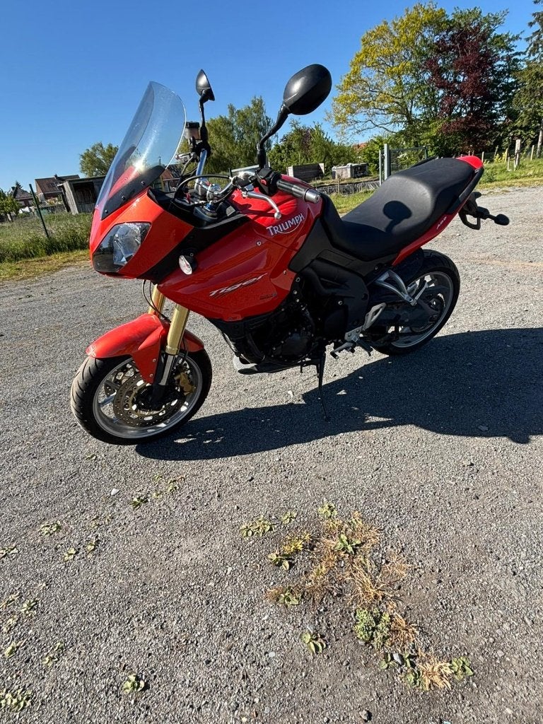 Triumph Tiger 1050 (oranje) 2007 – 72 dkm 115 pk ABS 2 keys, Motos, Motos | Triumph, Poignées chauffantes, Permis Moto A, Tourisme