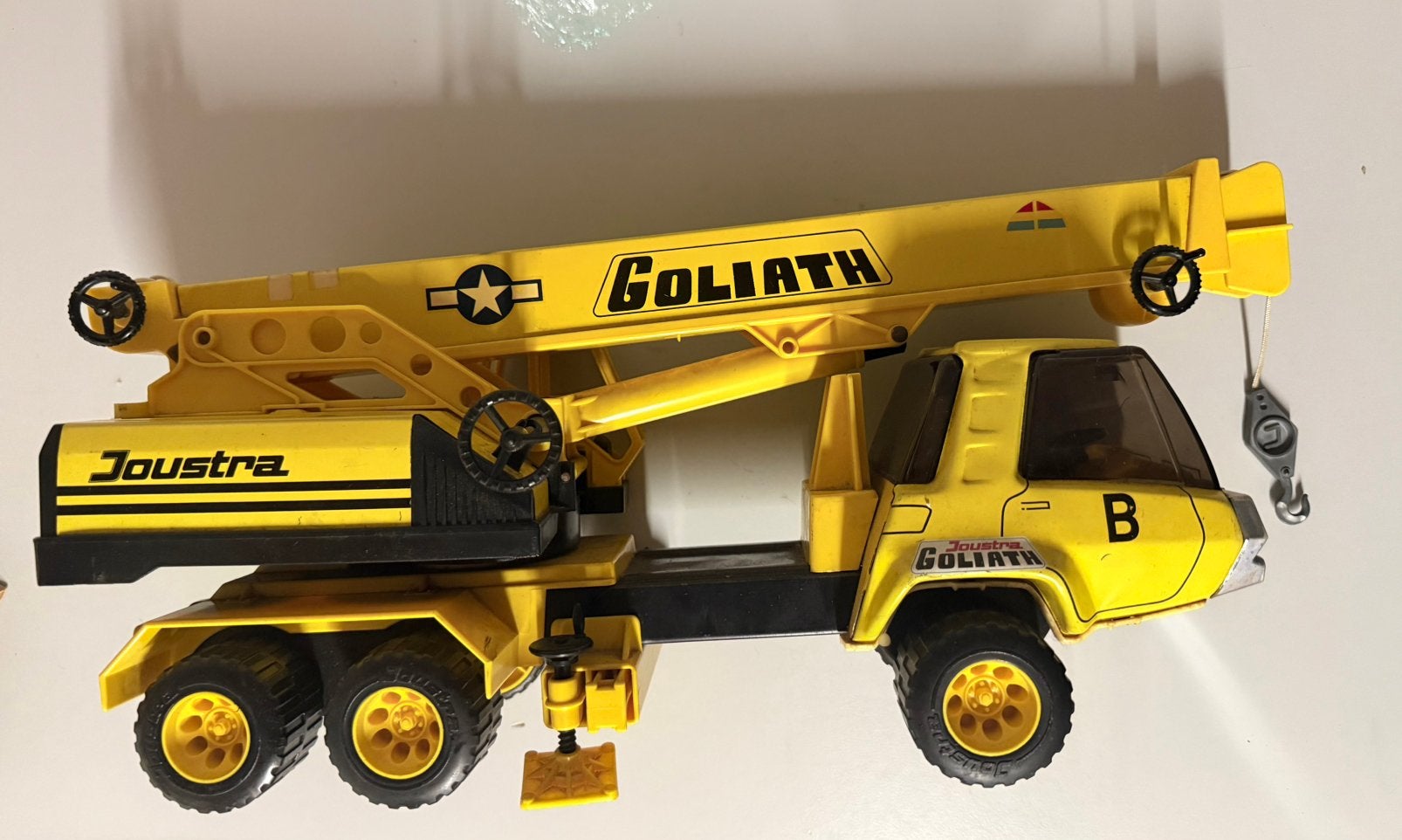 Camion-grue Joustra Goliath d'époque — France — années 60/70, Enlèvement ou Envoi, Utilisé, Bus ou Camion