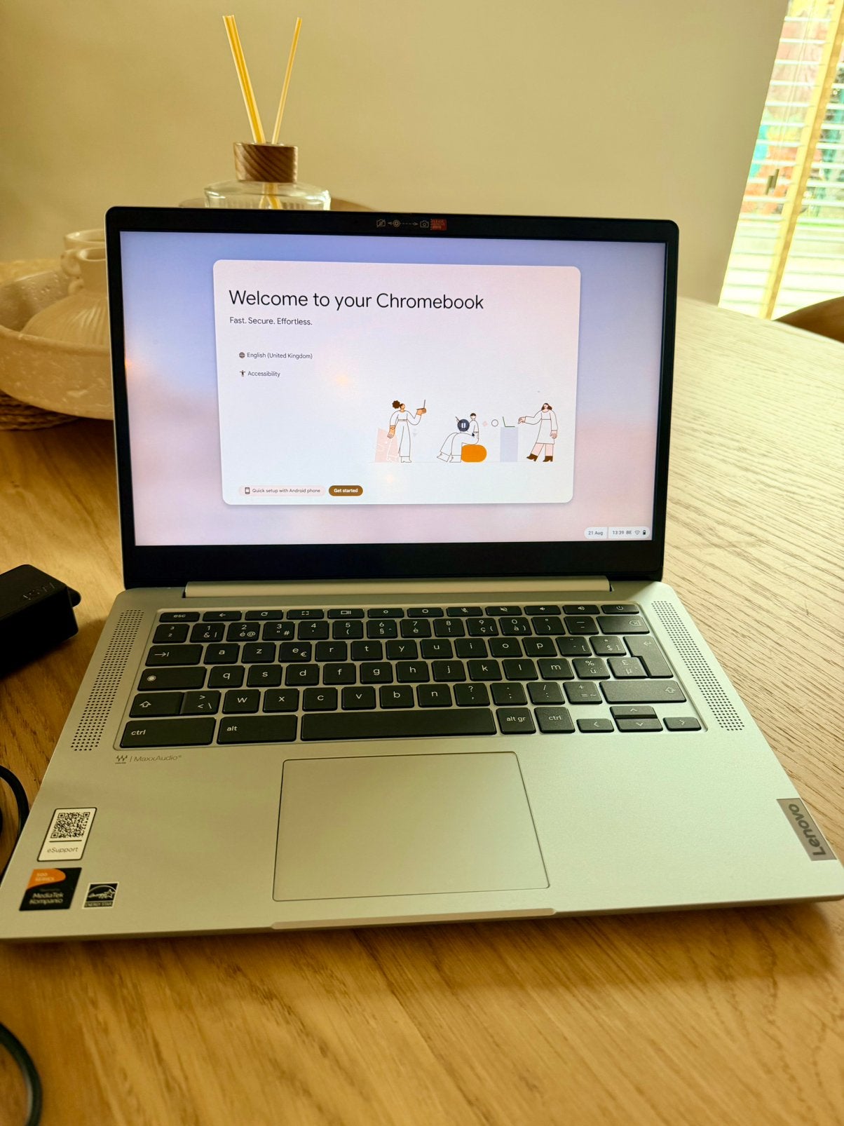 Lenovo Ideapad Chromebook 2023, Enlèvement, Comme neuf, 128 GB, 8 GB