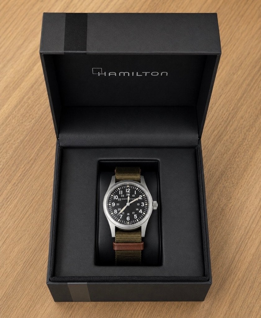 Hamilton Khaki Field Mechanical 38mm – Full Set, Bijoux, Sacs & Beauté, Montres | Hommes, Neuf, Montre-bracelet, Autres marques