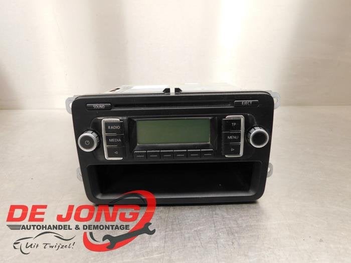 Radio/Lecteur CD d'un Volkswagen Polo, Autos : Pièces & Accessoires, Électronique & Câbles, Volkswagen, Utilisé, 3 mois de garantie