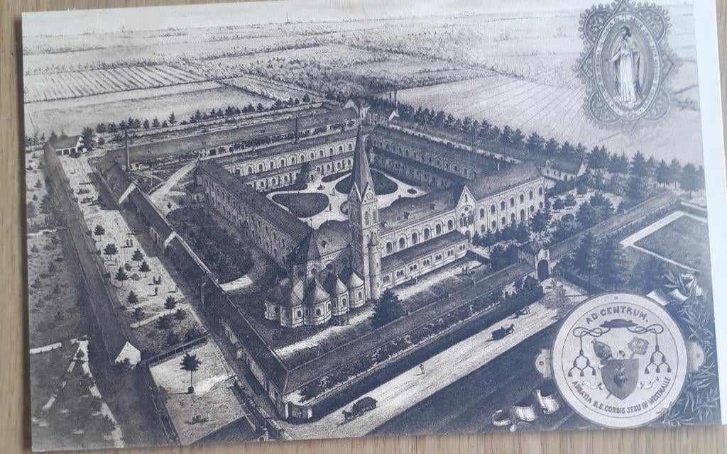Oude Postkaart Westmalle : Cisterciënzer Abdij, Verzenden, Voor 1920, Ongelopen, Antwerpen