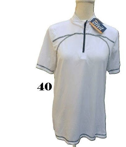 (18) -tee shirt cyclisme femme t.L/XL blanc - neuf -crivit -, Kleding | Dames, Maat 38/40 (M), Wit, Nieuw, Ophalen of Verzenden