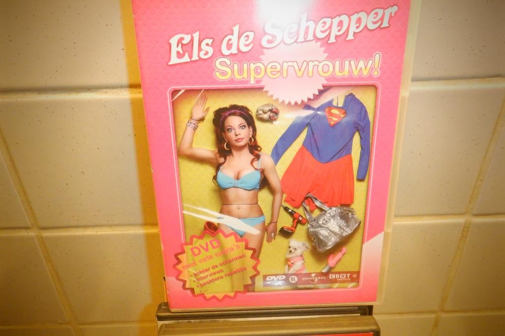 DVD Els De Schepper. Supervrouw !, Cd's en Dvd's, Alle leeftijden, Ophalen of Verzenden, Zo goed als nieuw, Stand-up of Theatershow