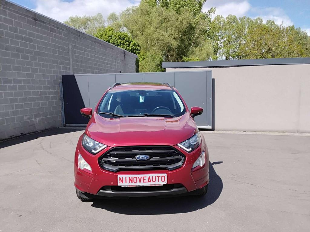 Ford EcoSport 1.0 EcoBoost FWD ST Line FULL OPTIE OPENDAK CA, Autos, Rouge, 998 cm³, Euro 6, Boîte manuelle