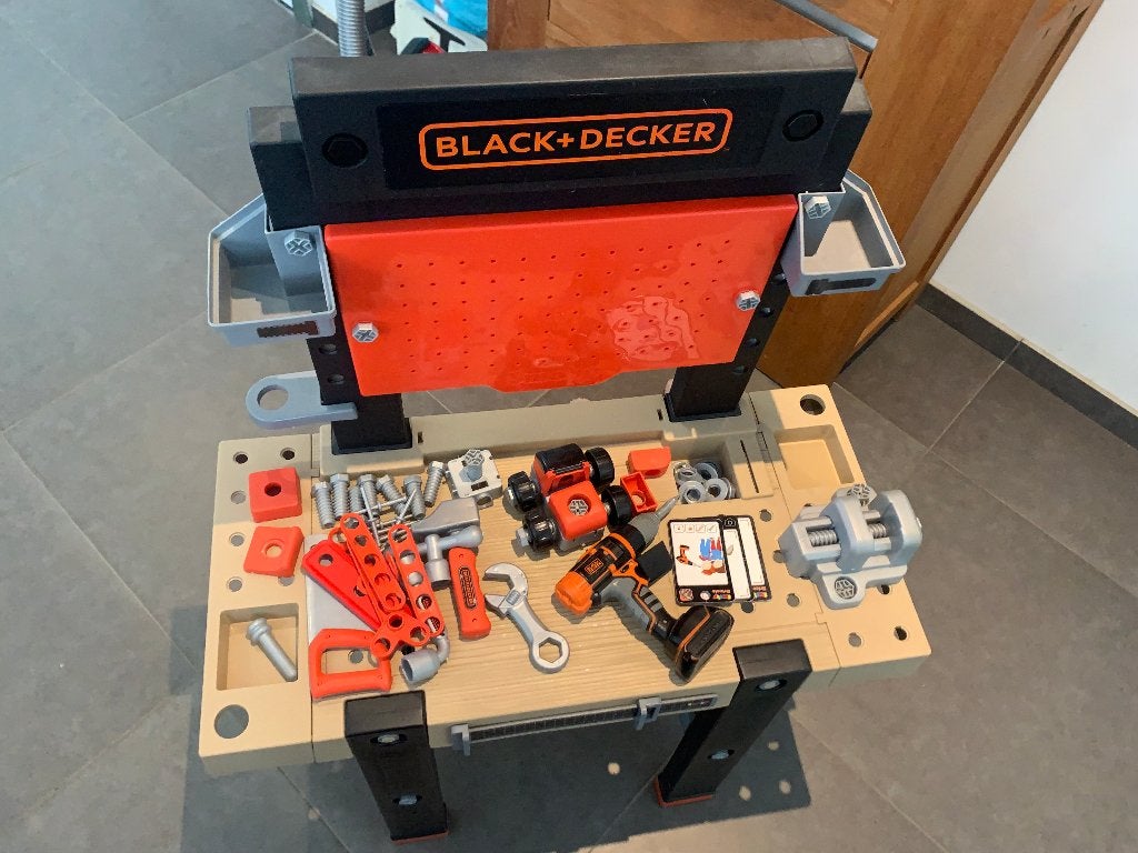 werkbank Smoby Black en Decker, Enlèvement, Utilisé