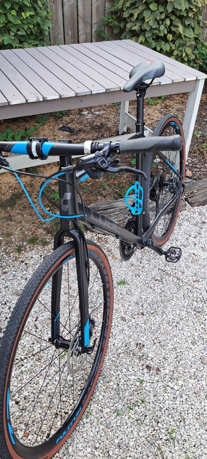 Cube road/ gravel/ fitness nw st, Ophalen, 28 inch, Aluminium, Zo goed als nieuw