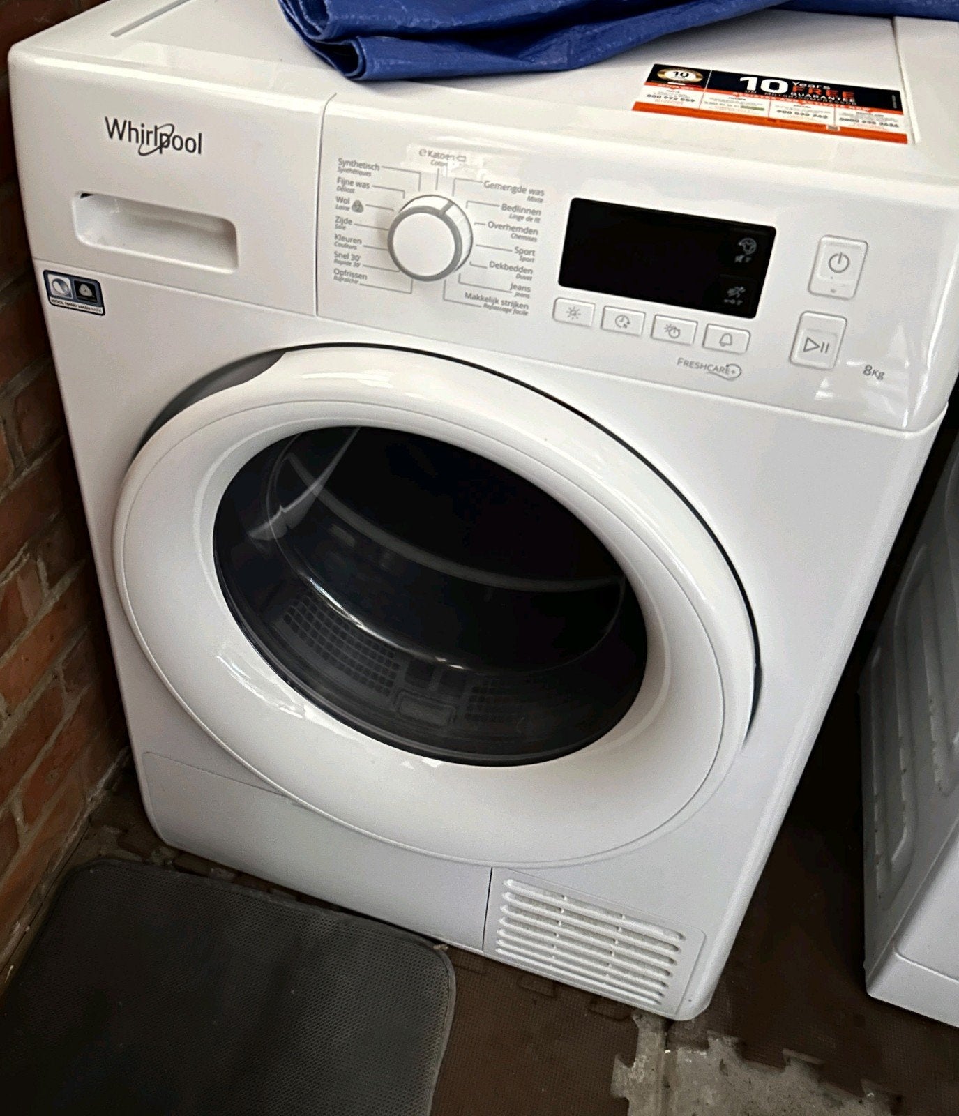whirlpool sèche linge 8kg, Electroménager, Enlèvement