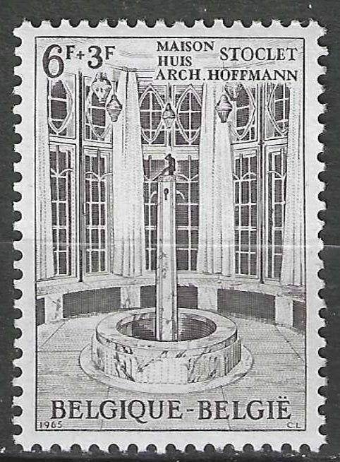 Belgique 1965 - Yvert 1338 - Palais Stoclet à Bruxelles (PF), Envoi, Non oblitéré, Neuf