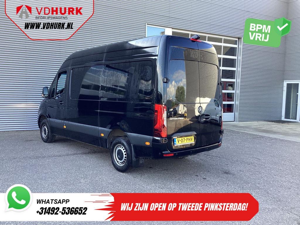 Mercedes-Benz Sprinter 317 CDI Aut. L2H2 3.5t Trekverm./ LED, Auto's, Bestelwagens en Lichte vracht, Automaat, Zwart, Mercedes-Benz