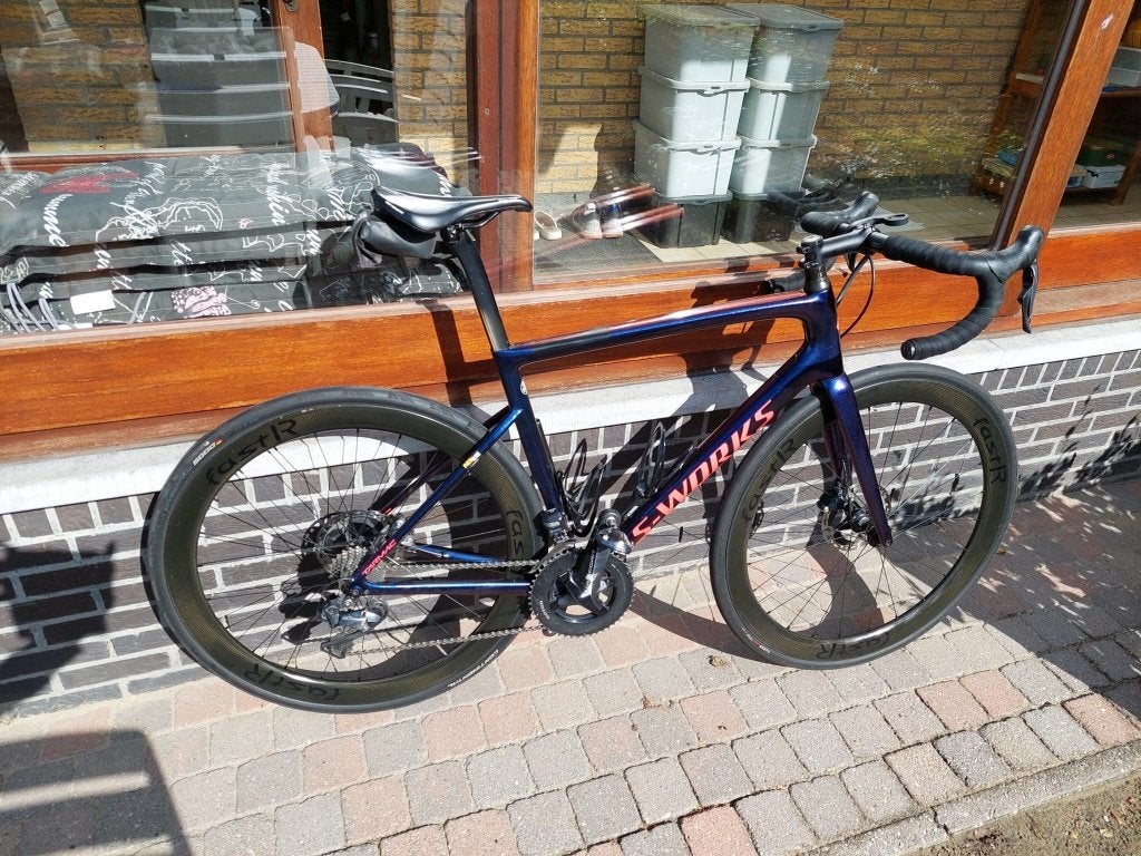 S-WORKS Tarmac SL6 Disc 58, Fietsen en Brommers, Fietsen | Racefietsen, Gebruikt, Carbon, Heren, Meer dan 20 versnellingen