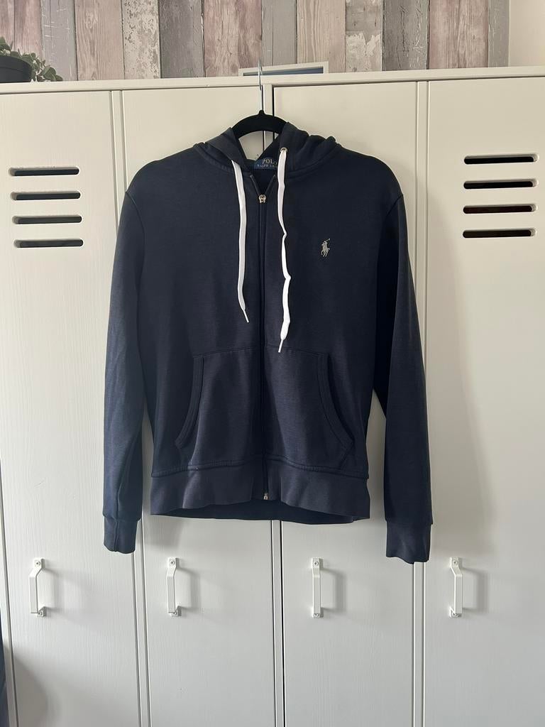 Ralph Lauren vest/zipper maat S, Ophalen of Verzenden, Zo goed als nieuw, Maat 46 (S) of kleiner, Blauw