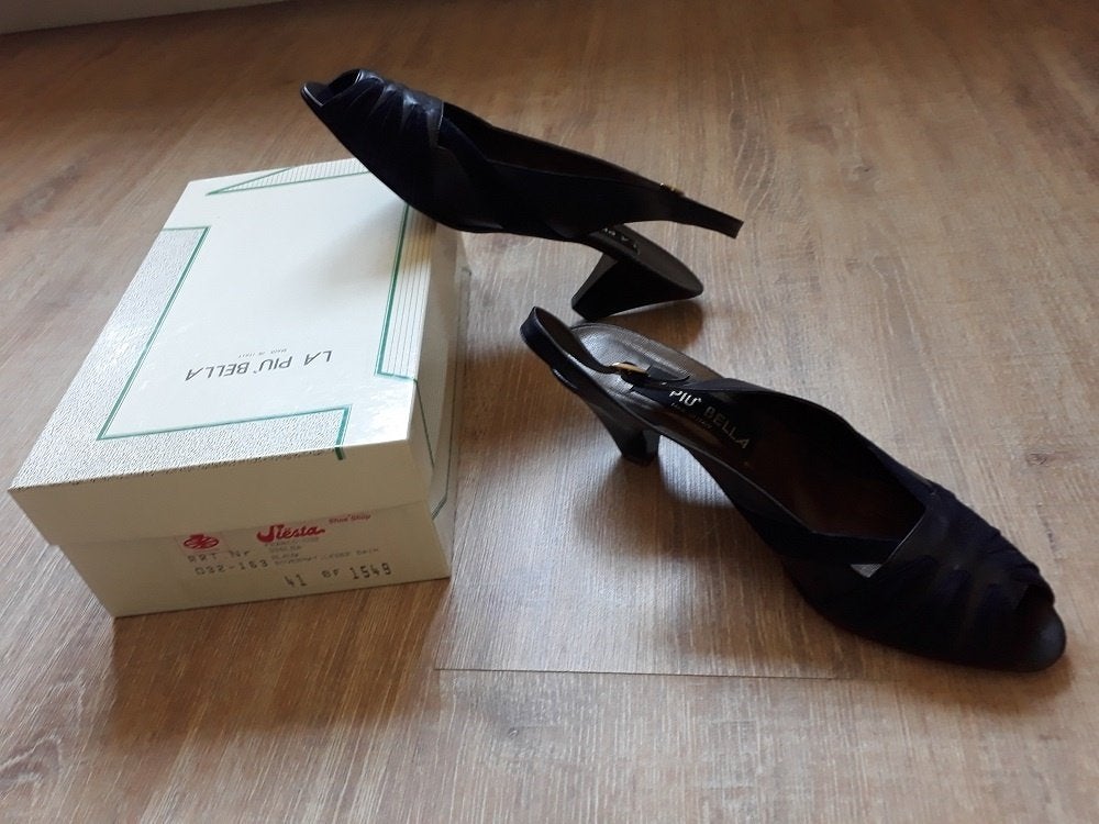 Open schoen, Kleding | Dames, Ophalen, Schoenen met lage hakken, Blauw, Nieuw