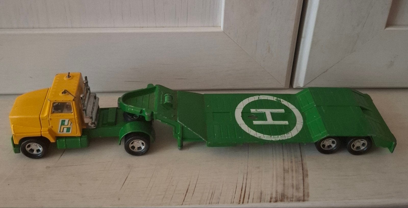 Camion hélicoptère Matchbox Superkings, Hobby & Loisirs créatifs, Enlèvement ou Envoi, Matchbox