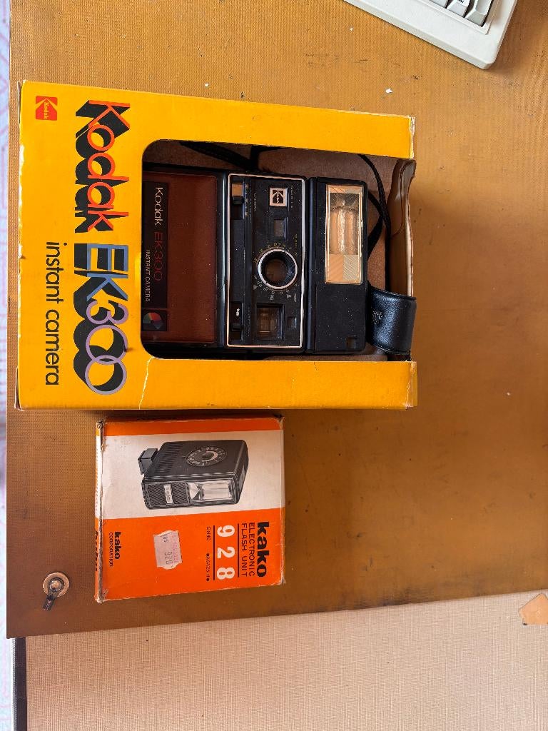 Kodak EK300 met Flits, Ophalen, Kodak