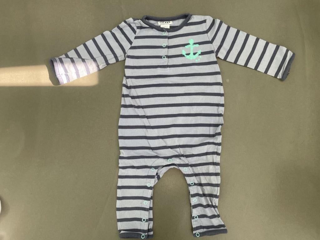 Pyjama violet taille 80 de LA REDOUTE, Garçon, Enlèvement ou Envoi, La Redoute, Comme neuf