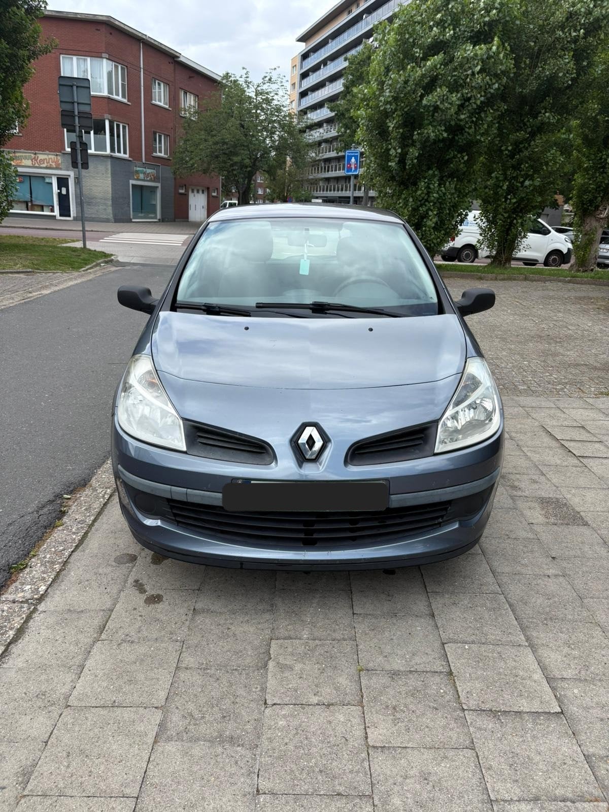 Renault Clio 1.2 essence année 2007 km194 000, Argent ou Gris, Achat, Entreprise, Boîte manuelle