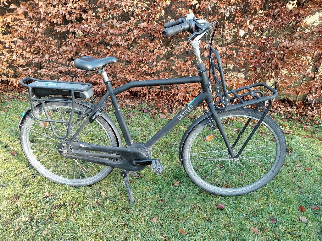 Electrische herenfiets Gazelle te koop, 50 km par batterie ou plus, Utilisé, Gazelle, Enlèvement