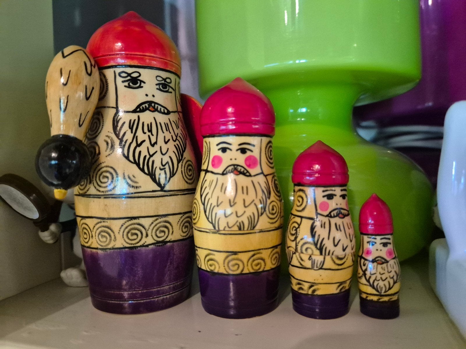 matroesjka popjes Viking serie USSR, Antiek en Kunst, Ophalen