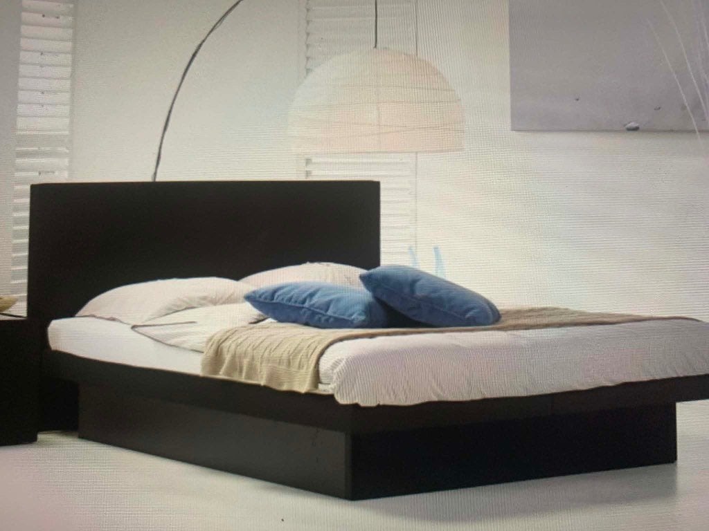 Zeer degelijk waterbed, Huis en Inrichting, Slaapkamer | Waterbedden, Ophalen, Solo-systeem, Tweepersoons, Zo goed als nieuw