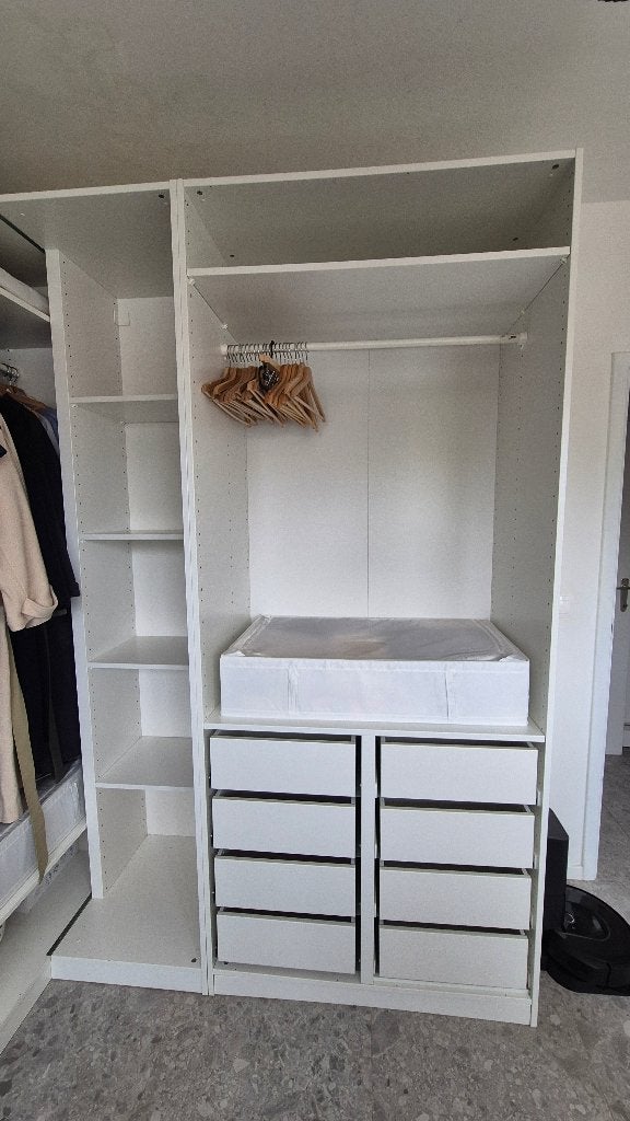 Ikea pax gratis, 150 à 200 cm, Utilisé, 200 cm ou plus, Autres matériaux