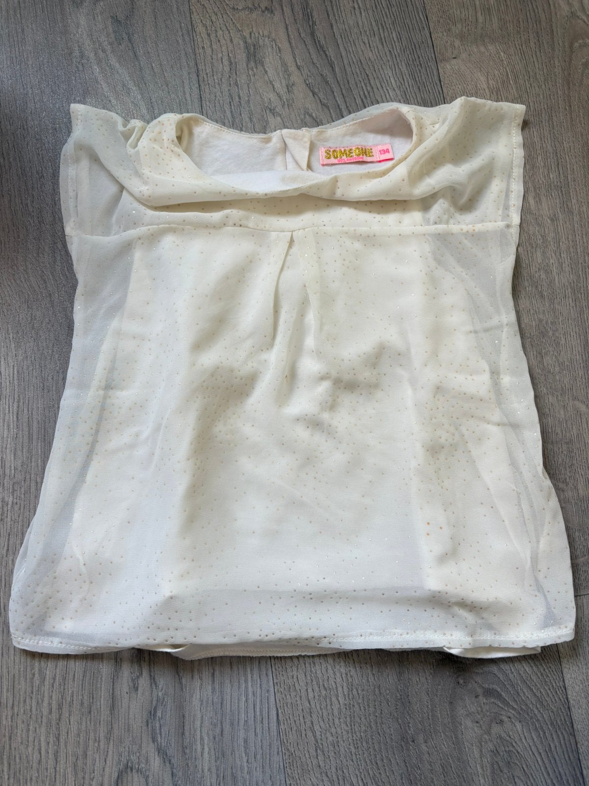 Bloesje someone, Kinderen en Baby's, Kinderkleding | Maat 134, Ophalen, Gebruikt, Meisje, Overhemd of Blouse