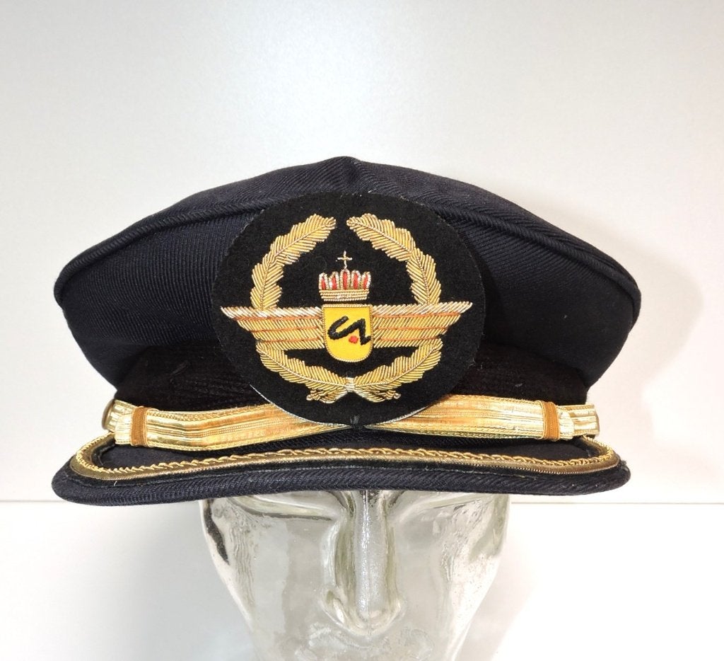 Originele kapiteinspet van SOBELAIR/SABENA uit 1960, Verzamelen, Sabenasouvenirs, Ophalen of Verzenden
