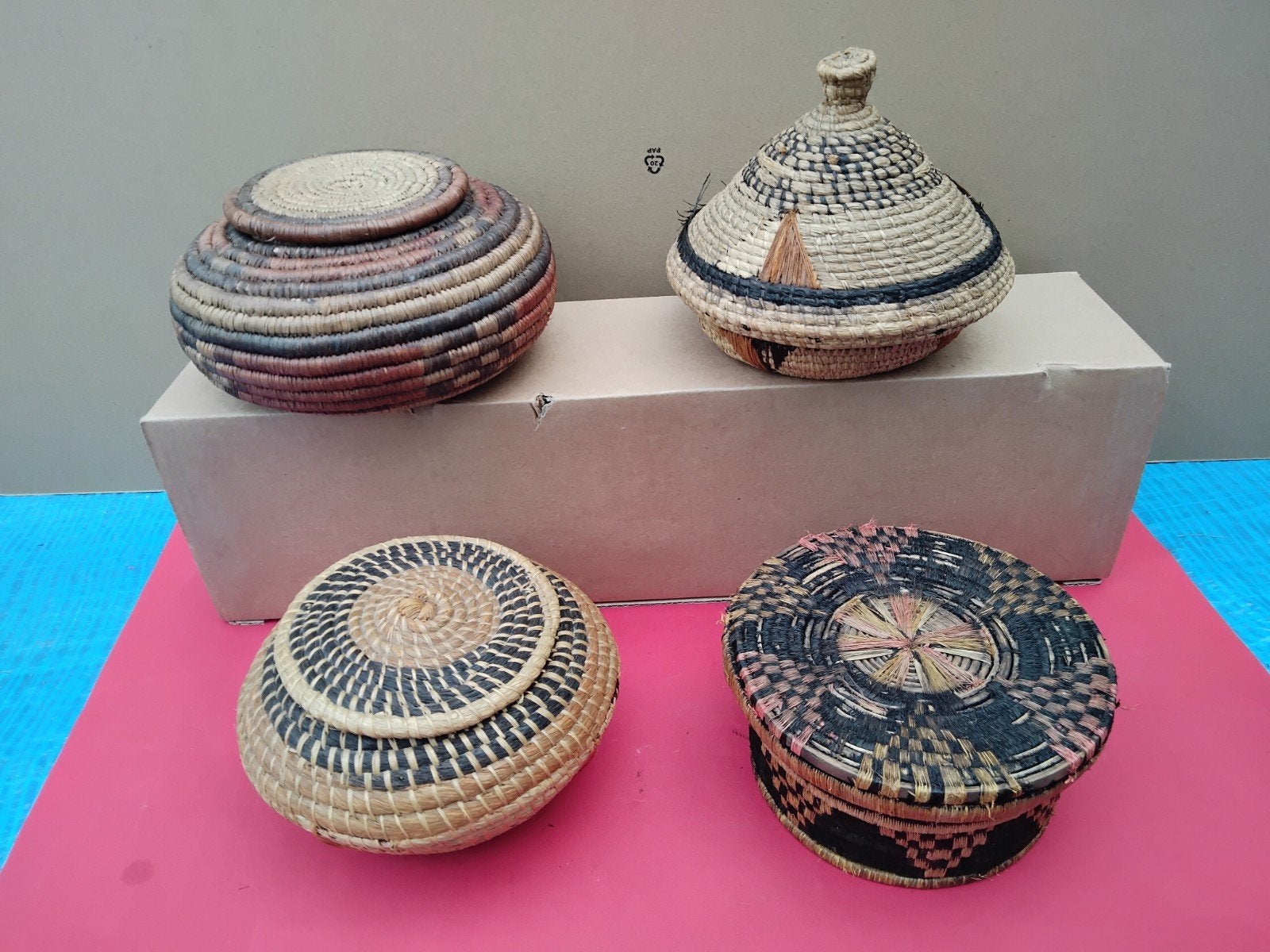 Lot de vanneries du Congo, Ophalen of Verzenden