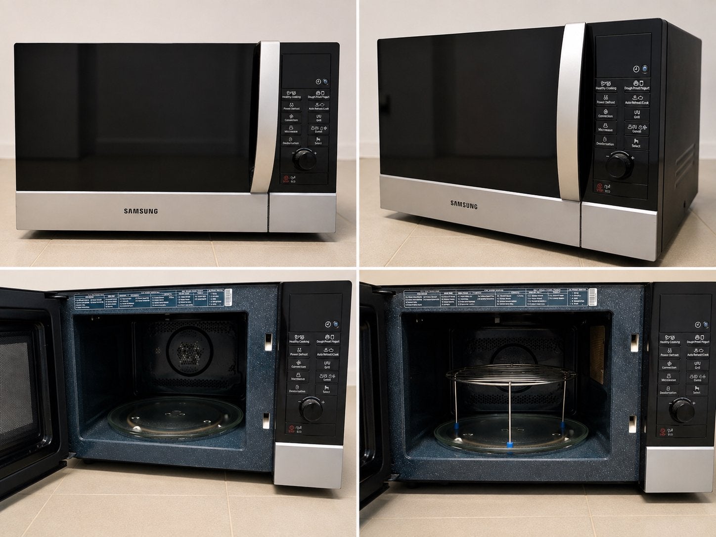 Micro-ondes Samsung – Fonction four & grill, Electroménager, Micro-ondes, Comme neuf, Enlèvement, 45 à 60 cm, Four