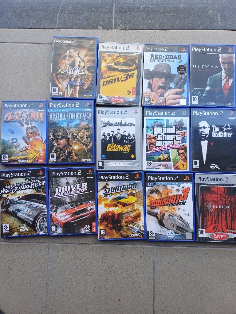 Verschillende ps games, Enlèvement, Comme neuf