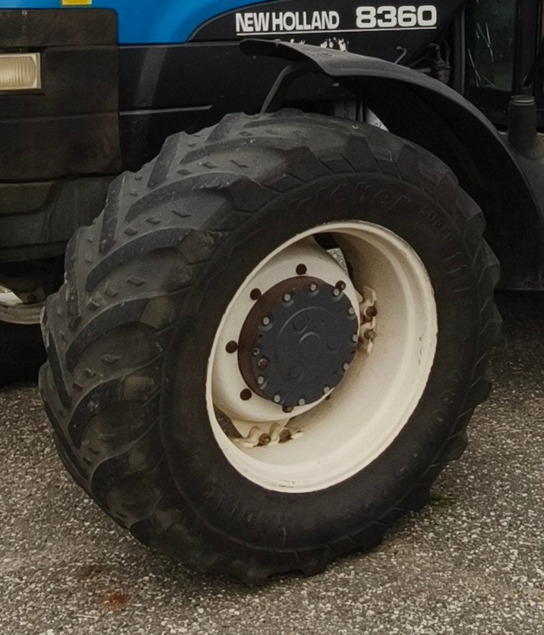 Voorbanden Kleber super 480/65 R28, Ophalen