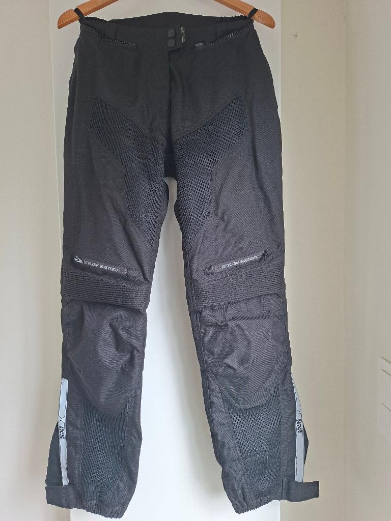motorkledij - dames doorwaai broek - maat M, Ophalen, Broek | textiel, IXS, Dames