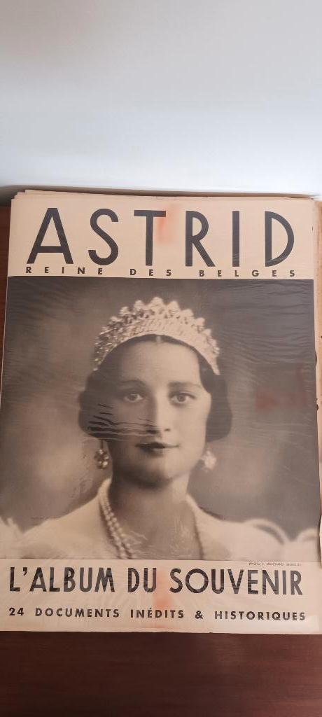 koningin Astrid, Verzamelen, Ophalen