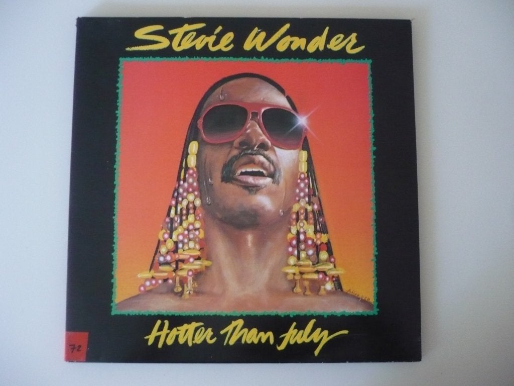Vinyl LP Stevie Wonder ( Hotter than juli ), LP, Gebruikt, Ophalen of Verzenden, Soul