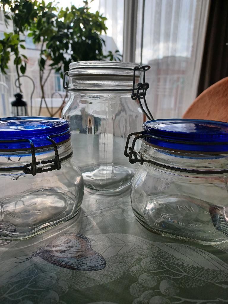 Set van 3 Bormilo Rocco Frido inlegpotten, Verzenden