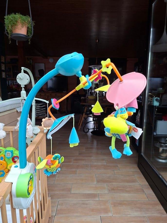 Prachtig Tiny Love Take Along Muziekmobiel -, Kinderen en Baby's, Ophalen, Zo goed als nieuw, Mobiel